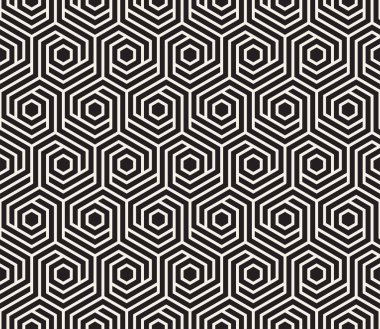 Vektör kusursuz desen. Modern stil soyut doku. Tekrarlanan geometrik fayanslar