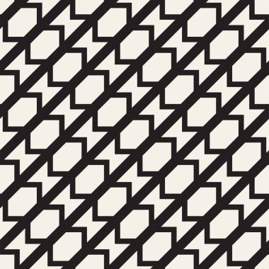 Kusursuz yüzey geometrik tasarımı. Tekrarlanan fayans süsleme arka planı. Vektör şekilleri deseni