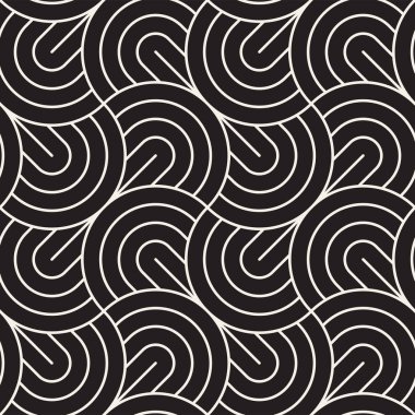 Vektör kusursuz desen. Modern stil soyut doku. Tekrarlanan geometrik fayanslar