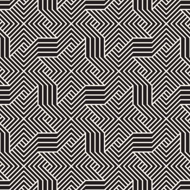 Vektör seamless modeli. Modern şık soyut doku. Yinelenen geometri