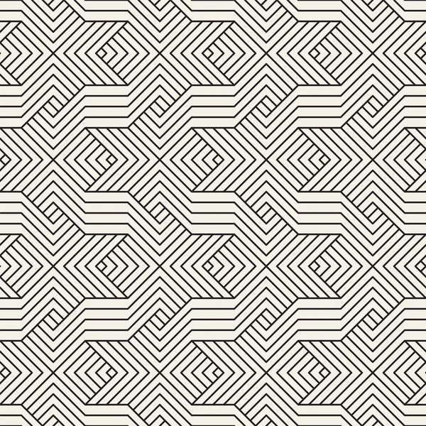 Vektor nahtlose Muster. moderne stilvolle abstrakte Textur. Geometrie wiederholen — Stockvektor