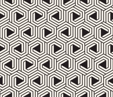 Vektör kusursuz desen. Modern stil soyut doku. Tekrarlanan geometrik fayanslar