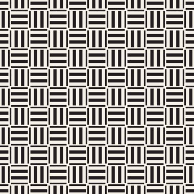 Trendy tek renkli dimi örgü kafes. Geometrik arka plan tasarlamak. Vektör Seamless Modeli.