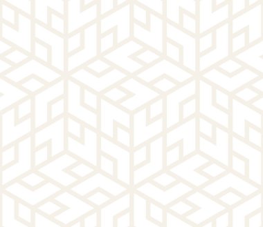 Vektör seamless ince modeli. Modern şık soyut doku. Geometrik fayans yinelenen