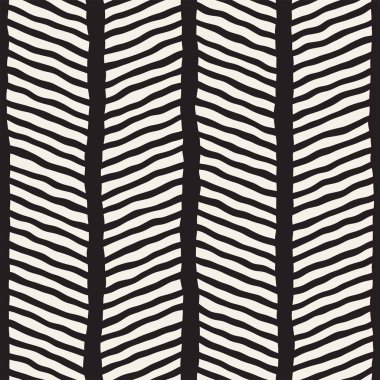 Basit mürekkep geometrik desen. Tek renkli siyah ve beyaz konturlar arka plan. Senin tasarı için çizilen mürekkep doku el