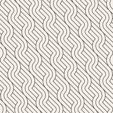 Vektör kusursuz desen. Modern stil soyut doku. Geometrik fayans tekrarlanıyor