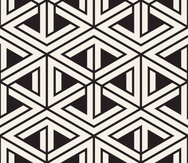 Vektör kusursuz desen. Modern stil soyut doku. Tekrarlanan geometrik fayanslar