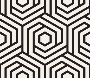Vektör kusursuz desen. Modern stil soyut doku. Tekrarlanan geometrik fayanslar