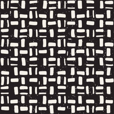 Elle çizilmiş sorunsuz yinelenen desen fayans hatları ile. Grungy freehand arka plan dokusu.