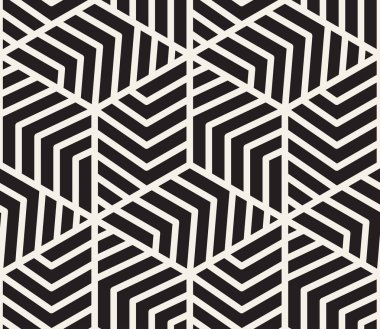 Vektör kusursuz desen. Modern stil soyut doku. Tekrarlanan geometrik fayanslar