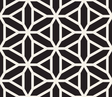 Vektör seamless modeli. Modern şık soyut doku. Geometrik yinelenen döşer çizgili öğeleri ben