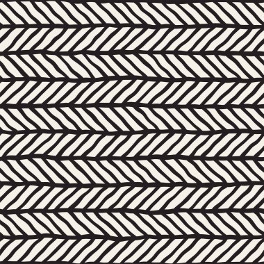 Elle çizilmiş çizgiler seamless grungy modeli. Soyut geometrik yinelenen kiremit doku