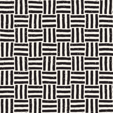 Elle çizilmiş sorunsuz yinelenen desen fayans hatları ile. Grungy freehand arka plan dokusu.