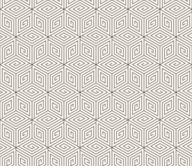 Vektör kusursuz desen. Modern stil soyut doku. Tekrarlanan geometrik fayanslar