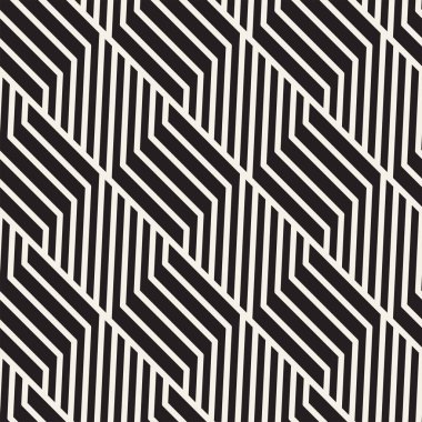 Vektör Dikişsiz örgü desen. Tek renkli kafes ile modern şık doku. Geometrik kılavuz yinelenen. Basit tasarım arka plan.