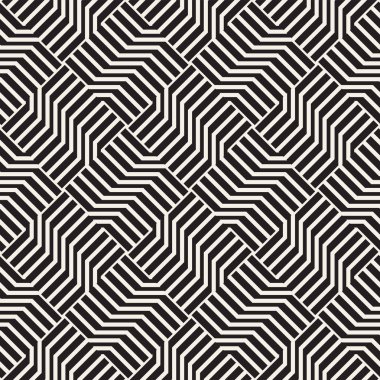 Vektör seamless modeli. Modern şık soyut doku. Geometrik yinelenen