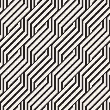 Vektör seamless modeli. Modern şık soyut doku. Geometrik yinelenen