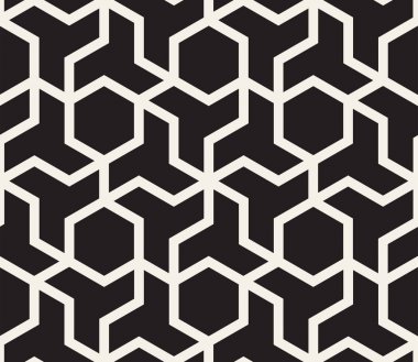 Vektör seamless modeli. Modern şık soyut doku. Geometrik yinelenen döşer çizgili öğeleri ben