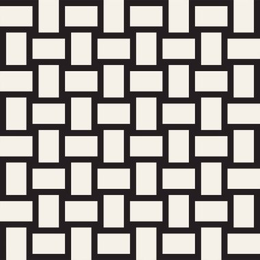 Trendy tek renkli dimi örgü kafes. Geometrik arka plan tasarlamak. Vektör Seamless Modeli.