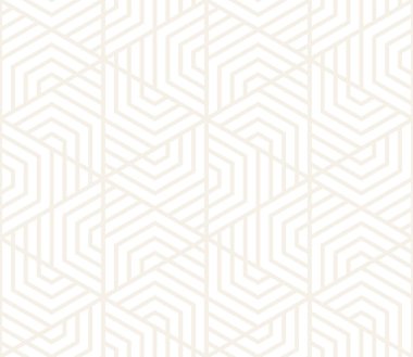Vektör kusursuz desen. Modern stil dokusu. Çizgili elementlerden geometrik fayanslar tekrarlanıyor