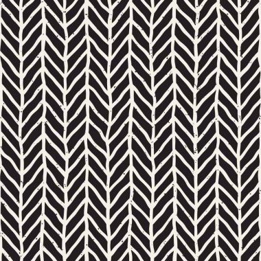 Elle çizilmiş stil seamless modeli. Soyut geometrik döşeme arka plan siyah ve beyaz. Vektör doodle hat kafes