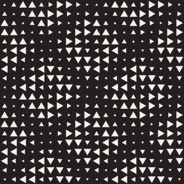 Şık noktalı resim doku. Rasgele boyutu şekillerle sonsuz arka plan. Vektör sorunsuz mozaik desen.