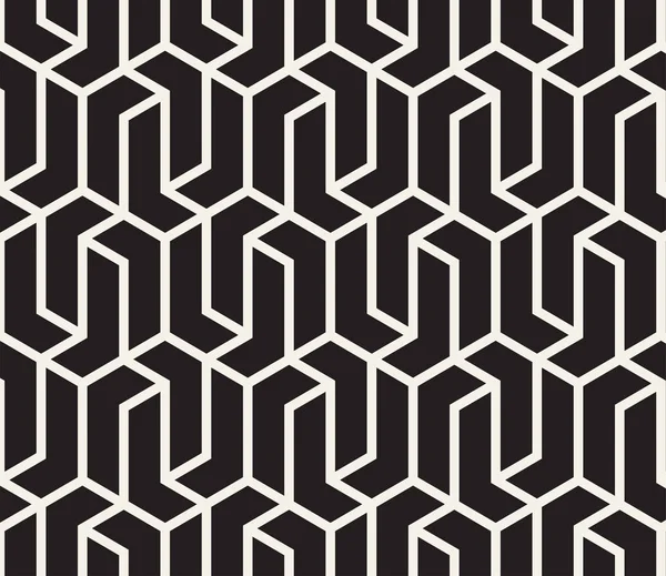 Patrón sin costura vectorial. Textura abstracta moderna y elegante. Repetir formas geométricas a partir de elementos rayados — Archivo Imágenes Vectoriales