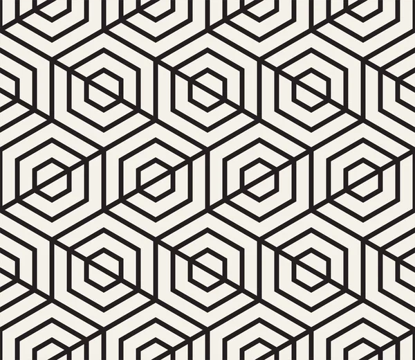 Vektor nahtlose Muster. Moderne, stilvolle abstrakte Textur. Wiederholte geometrische Fliesen — Stockvektor