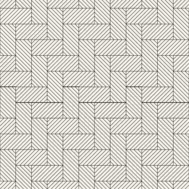 Vektör seamless modeli. Modern şık soyut doku. Geometrik yinelenen