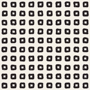 Elle çizilmiş stil etnik seamless modeli. Siyah ve beyaz soyut grungy geometrik arka plan.