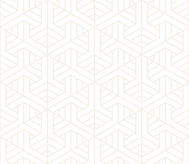 Vektör kusursuz desen. Modern stil dokusu. Çizgili elementlerden geometrik fayanslar tekrarlanıyor