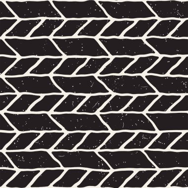 Basit mürekkep geometrik desen. Tek renkli siyah ve beyaz konturlar arka plan. Tasarımınız için çizilen mürekkep doku el