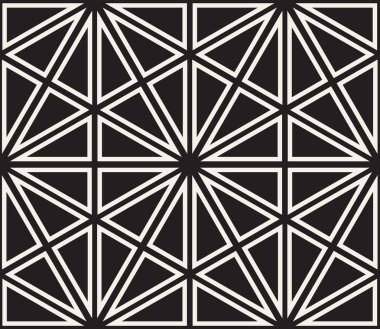 Vektör seamless modeli. Modern şık soyut doku. Geometrik yinelenen döşer çizgili öğeleri ben