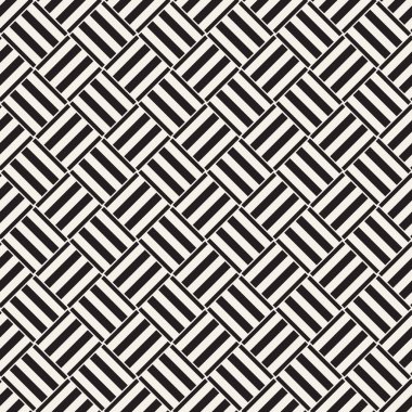 Trendy tek renkli dimi örgü kafes. Geometrik arka plan tasarlamak. Vektör Seamless Modeli.