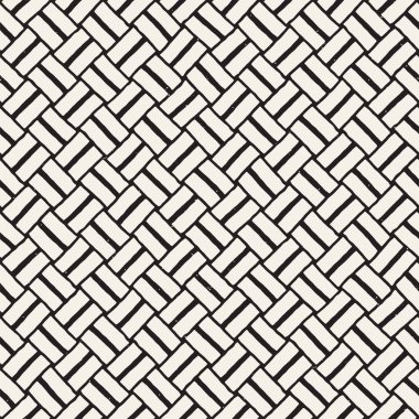 Elle çizilmiş sorunsuz yinelenen desen fayans hatları ile. Grungy freehand arka plan dokusu.