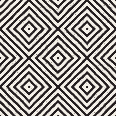 Elle çizilmiş sorunsuz yinelenen desen fayans hatları ile. Grungy freehand arka plan dokusu.