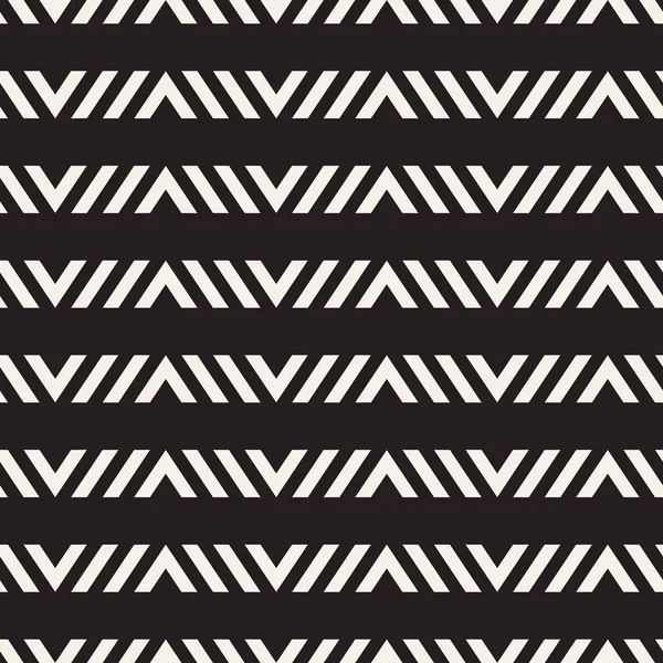 Бесшовный рисунок этнических линий. Черно-белый геометрический узор. Векторная печать для Вашего дизайна . — стоковый вектор