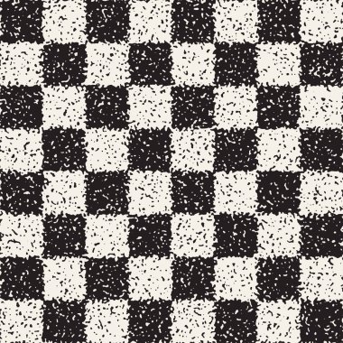 Gürültülü soyut geometrik şekiller arka plan dokulu. Vektör Dikişsiz grungy desen.