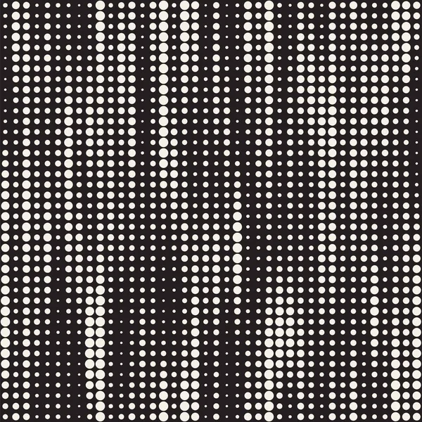 Set 50 Halftone cirkels rasters omkeren — Stockvector