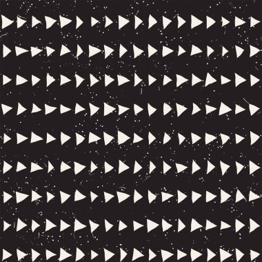 Elle çizilmiş stil etnik seamless modeli. Siyah ve beyaz soyut grungy geometrik arka plan.