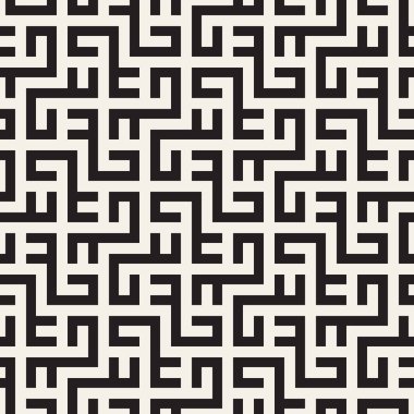 Vektör kusursuz desen. Modern stil soyut doku. Tekrarlanan geometrik fayanslar