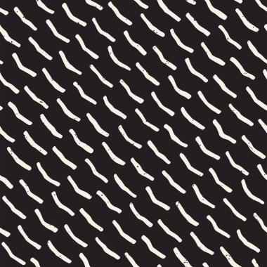 Basit mürekkep geometrik desen. Tek renkli siyah ve beyaz konturlar arka plan. Tasarımınız için çizilen mürekkep doku el