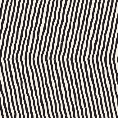 Elle çizilmiş stil seamless modeli. Soyut geometrik döşeme arka plan siyah ve beyaz. Vektör doodle hat kafes