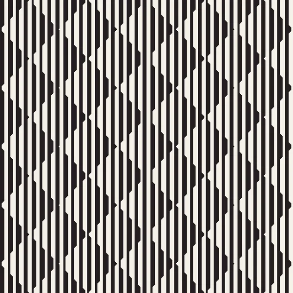 Вектор безшовні чорно-білі лінії напівтонів. Абстрактний геометричний ретро дизайн фону . — стоковий вектор