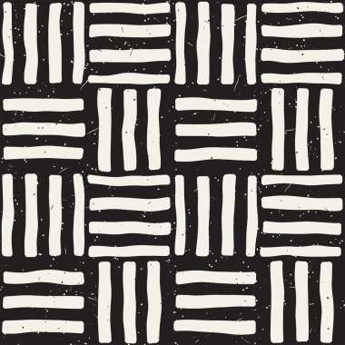 Elle çizilmiş sorunsuz yinelenen desen fayans hatları ile. Grungy freehand arka plan dokusu.