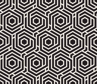 Vektör kusursuz desen. Modern stil soyut doku. Tekrarlanan geometrik fayanslar