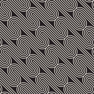 Vektör kusursuz desen. Modern stil soyut doku. Tekrarlanan geometrik fayanslar