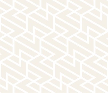 Vektör seamless ince modeli. Modern şık soyut doku. Geometrik fayans yinelenen