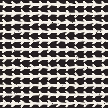 Elle çizilmiş çizgiler seamless grungy modeli. Soyut geometrik yinelenen kiremit doku