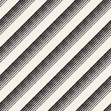 Sorunsuz soyut çizilmiş desen ver. Vektör Serbest çizgiler arka plan doku. Mürekkep fırça darbeleri geometrik tasarım.